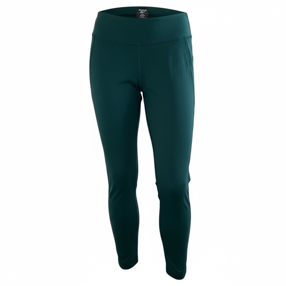 REEBOK Lux Leggings - Women’s XL Forest Green - Picture 2 of 9